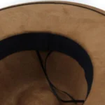 Army Green Ribbon Decoration Tibetan Top Hat Western Cowboy Hat