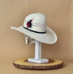 Bangora White Gus Style Cowboy hat