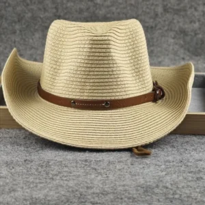 Big Head Circumference Cowboy Hat Summer Sunshade