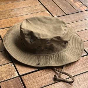 Boonie Hat – Granite Camouflage Tactical Wide Brim Style